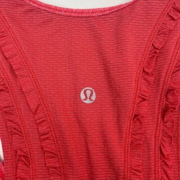 Lululemon Women's Mind Over Matter Tank 6 Red - Picture 8 of 8